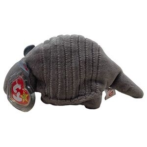 Ty Original Beanie Baby Babies Tank Armadillo 9 Line Shell 4031 Retired 1995